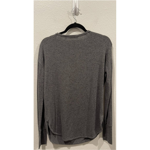 ATHLETA Grey Long Sleeve Sweatshirt - Picture 4 of 4